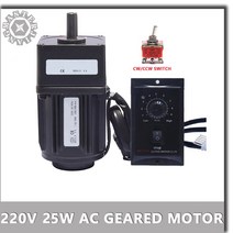순환모터 수중 온수순환용 보일러 순환용 220V 25W 가역 AC 모터 기어 1:3-1:300 415-4.2RPM 가변 속도 감, 05 0-125rpm