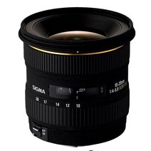 미놀타 및 소니 디지털 SLR 카메라용 시그마 10-20mm f/4-5.6 EX DC 렌즈, Canon SLR Camera