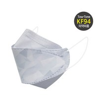 나인 KF94 투톤 컬러 마스크 숨쉬기편한 연애인 국내생산 TN-03, 03, 10매