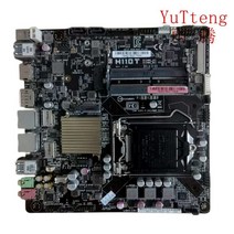 노트북 메인보드 인텔 h110 lga 1151 cpu for asus h110t 마더보드 컴퓨터 소켓 lga1151 ddr4 마더보드 100 테스트 ok 보내기, 없음