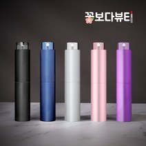 꽃보다뷰티 돌려쓰는 향수공병 10ml 향수 소분 리필 용기, 꽃보다뷰티 심플 향수공병, 레드벨벳 (사은품-소분펌프)