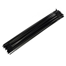 자전거 스틸 에어로 스포크 14G 블랙 260mm, 1개