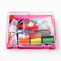 회사 사무실 비치 미니 반짇고리 세트 미싱 보관함 단추달기 DIY