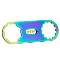 자전거 앞 포크 캡 렌치 캡 분해 및 설치 경량 알루미늄 합금 자전거 수리 도구, 화려한