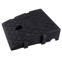 문턱제거 경사판 고임목 휴대용 하드 임계 값 램프 헤비 듀티 커브 자동차 트럭에 적합 스쿠터 오토바이 휠, 한개옵션0