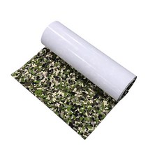 EVA 폼 인조 보트 바닥재 데크 시트 450x2400mm 미끄럼 방지 스텝 패드 위장 마린 매트 RV SUP 패들 선박 수영, [03] Camouflage Forest
