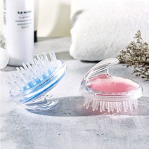 두피 브러쉬 (1P) 샴푸브러쉬 마사지 케어 비듬 냄새 없애는법 미용실 클리닉 관리, 랜덤