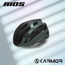 [공식수입] 카머 아이오스 헬멧 자전거 로드 MTB 싸이클 전기 안전모 하이바, 노블 그린-블랙
