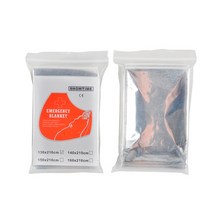 다기능 캠핑 매트 절연 마일라 소재 열 응급 처치 담요 야외 생존 방수 비상 구조 도구