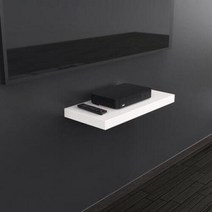 아트박스/저스트월 무지주 미디어 선반 60 (2종/택1), 화이트/D28