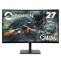 AOPEN 게이밍 곡선 모니터 27HC5RZbmiiphx 27인치 240Hz 1ms VA 풀 HD PS4 FPS 방향 HDMI×2 DisplayPort 3년 보증