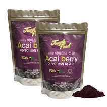 브라질 아사이베리 분말 가루 300gx2팩 아사이배리 파우더, 2팩, 300g