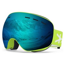 스키 스노우 보드 고글 안경 2020 NEW 더블 레이어 야외 UV400 안티-안개, 03