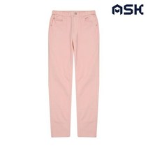 에스크 주니어 여아 스키니 크롭면 팬츠