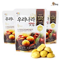오버파워푸드 우리나라 맛밤 단밤 찐밤 국산 50g X 30봉, 소