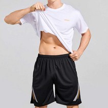 남성 스포츠 웨어 여름 헬스복 반팔 티셔츠 반바지 홈 짐 여행할때 마라톤복장 트레이닝 아빠 헬스의류