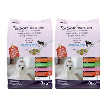 [1+1]더독 닥터소프트 양고기+감자 전견용 3kg, 없음