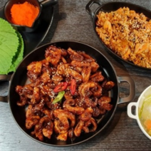 양념 불맛 쭈꾸미 볶음 600g 술안주 매운맛 주꾸미 물김치 볶음밥, 300g아주매운맛2개