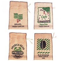 커피 마대 자루-화분 소품 커버 32x19cm, it● 커피 마대 자루-화분 소품 커버 32x19cm, ▶GET◀