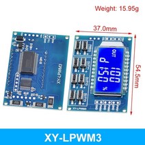 TZT 듀얼 모드 신호 발생기 PWM 펄스 주파수 듀티 사이클 가변 모듈 LCD 디스플레이 1Hz-150Khz 3.3V-30V, 04 XY-LPWM3