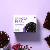 티바인 빨대증정 즉석 상온 타피오카 펄 50g 10개입, 1개