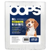 웁스 강아지 배변패드 슈퍼형 라벤더향 30p, 1개