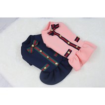 도그파라다이스 강아지옷 봄옷 원피스 2 COLOR S-XL, 네이비