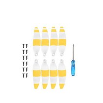 DJI Mini SE 2 프로펠러 용 8pcs 4726F 액세서리 키트 헬리콥터 소품 다채로운 블레이드 윙 팬 부품 콤보 390817, White Yellow