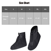 방수 galoshes 신발 커버 재사용 가능한 접이식 미끄럼 방지 비 신발 지퍼 사이클링 야외 캠핑 낚시 정원 여행