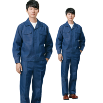 경신코리아 KSK 14 춘추 작업복 블루진 상하세트 별매가능, 상의 L(95)