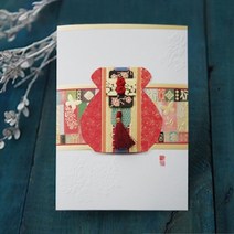 아트박스/프롬앤투 행복 복주머니카드 FT218-1