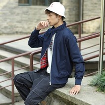 스키미들러 골프미들러 빈티지 코튼 자켓 스포츠 방수 윈드 브레이커 브랜드 남성 의류 야외 자켓 네이비 스포츠웨어 블랙