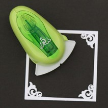 종이펀칭기 크리 에이 티브 직각 엠보싱 작은 코너 다이 카드 만들기 테두리 펀치 Scrapbooking 사진 앨범 인사말 수제, [12] Moire