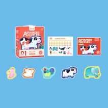 3세 여아 남아 장난감 선물 미니 동물퍼즐 6세 유치원교구 4세 7살 5살 6살