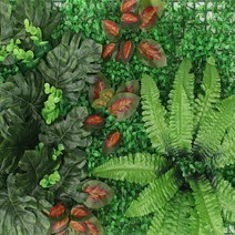 N65 플랜트월 인조 식물 TROPICAL 포토월 벽 잔디 포토존 인테리어 실내 조경 벽면 녹화 수직 정원 그린월