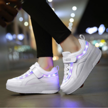 LED 힐리스 롤러 운동화 빛나는 바퀴달린 신발