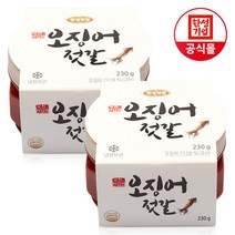 한성기업 오징어젓갈(230g x 2P)+(증정 어묵스프6g), 1개