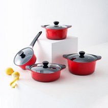 한국도자기리빙 리한 스칼레토 통주물 인덕션 냄비, 양수1p, 24cm