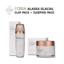 [소노코스] 아이세라 빙하 머드팩 150g + 빙하수 수면팩 50ml, 수량
