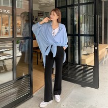 토레빈 부츠컷 스판 슬랙스 70046 빅사이즈 여성의류