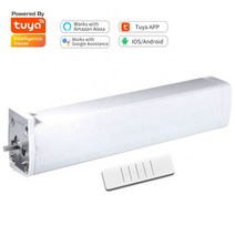tuya smart life wifi 지능형 커튼 모터 전기 무선 원격 제어 음성 제어 모터 alexa google home, 영국 와이파이 모터 및 rc