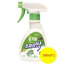 홈키파 초파리싹 내츄럴 알파 살충제, 1개, 580ml