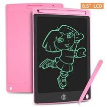 NEWYES 드로잉 태블릿 8.5 LCD 쓰기 태블릿 전자 그래픽 초박형 필기 패드 선물, 협력사, 분홍