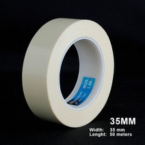 Deemount 자전거 튜브리스 림 테이프 MTB 도로 자전거 림 인조 스트랩 0.02mm 두께 길이 50 m 다양한 너비, W35mm 50M, China