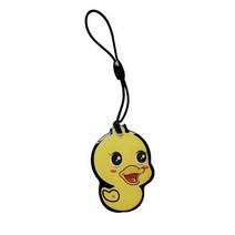 125KHZ EM4305 T5577 토큰 태그 키 체인 잠금 RFID Keyfob 복사기 액세스 제어 카드에 대한 재기록 가능한, 06 라이트 브라운