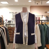 BCBG [올앤선드리] 텍스처 스티치 니트VT-A2S1K501