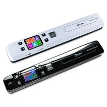 스마트폰프린터 소형 블루투스 휴대용 a4 프린터 미니 무선 와이파이 스캐너 hd lcd 디스플레이 영수증 책 핸드헬드 문서 스캐너 a4 크기 1050dpi jepg 또는 pdf, 흰색 아니 와이파이