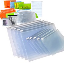 [해피세일] PVC 고주파 지퍼백/반투명-13x17cm(10장) 슬라이드지퍼백 인쇄가능, 선택:(25YB)반투명-13x17(10장)