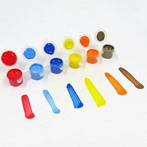 미술 팔레트 용품 수채화 아크릴 물감 통 페인트 트레이 케이스 상자 아트 6 냄비 3 빈 스트립 미니 포드 안료 플라스틱 용기 공예품 보관 도구 드로잉 컨테이너 4 3