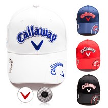 캘러웨이 골프모자 두개 세트 남여공용 CG BEAR 골프모자, 블랙+화이트